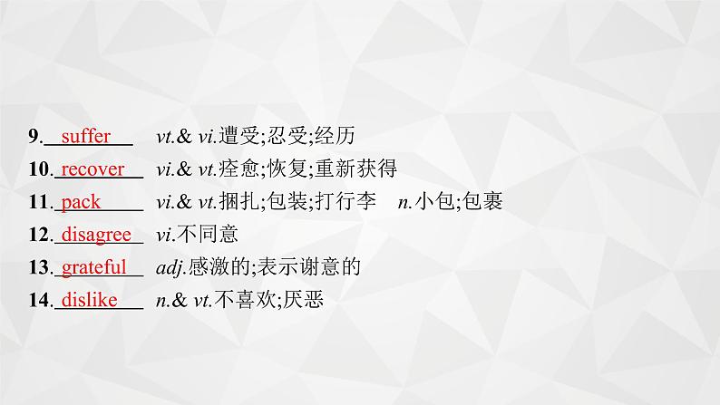 (新高考)2022届高中英语人教版一轮复习 分册一 必修1 Unit 1 Friendship 精品课件05