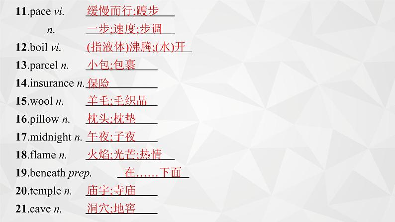(新高考)2022届高中英语人教版一轮复习 分册一 必修1 Unit 3 Travel journal 精品课件07