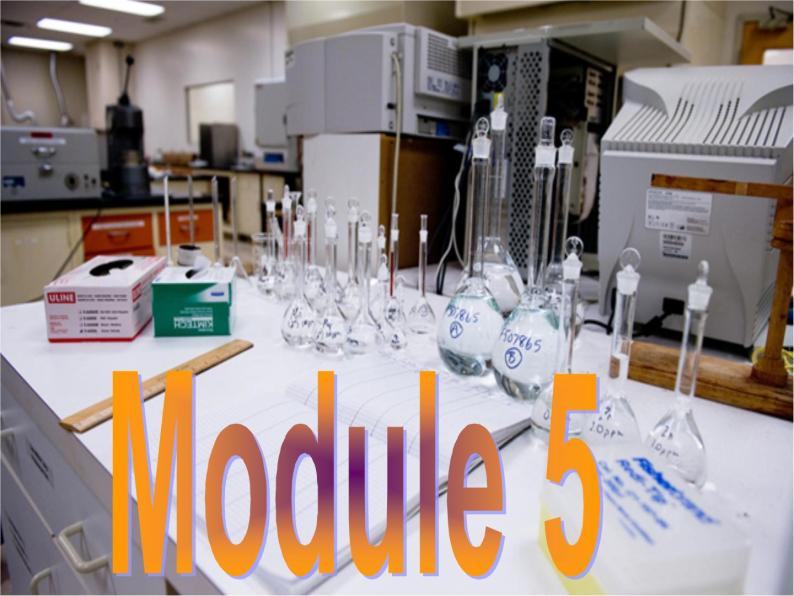 Module 5 A Lesson in a Lab Language points PPT课件02