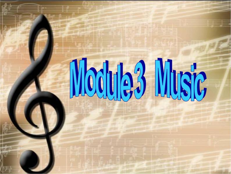 Module 3 Music  Grammar PPT课件02
