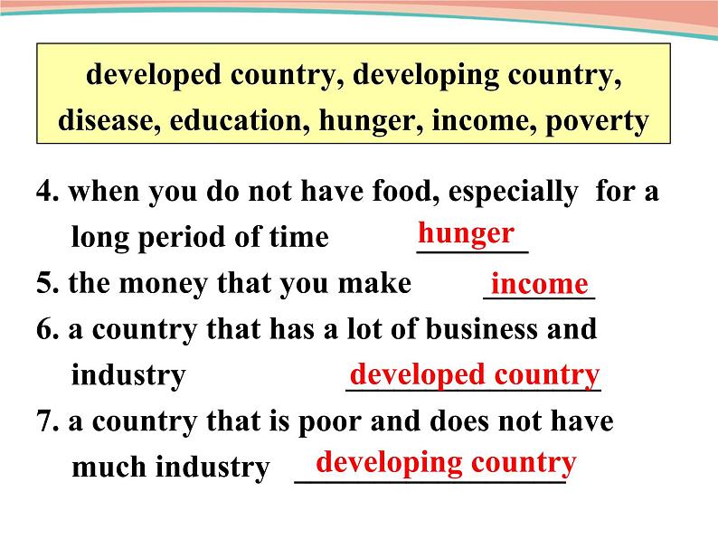 Module 2 Developing and Developed CountriesLanguage points (2) PPT课件第8页