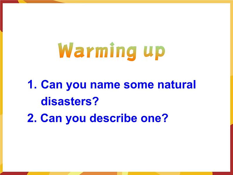 Module 3 The Violence of Nature Introduction & Reading and Vocabulary PPT课件05