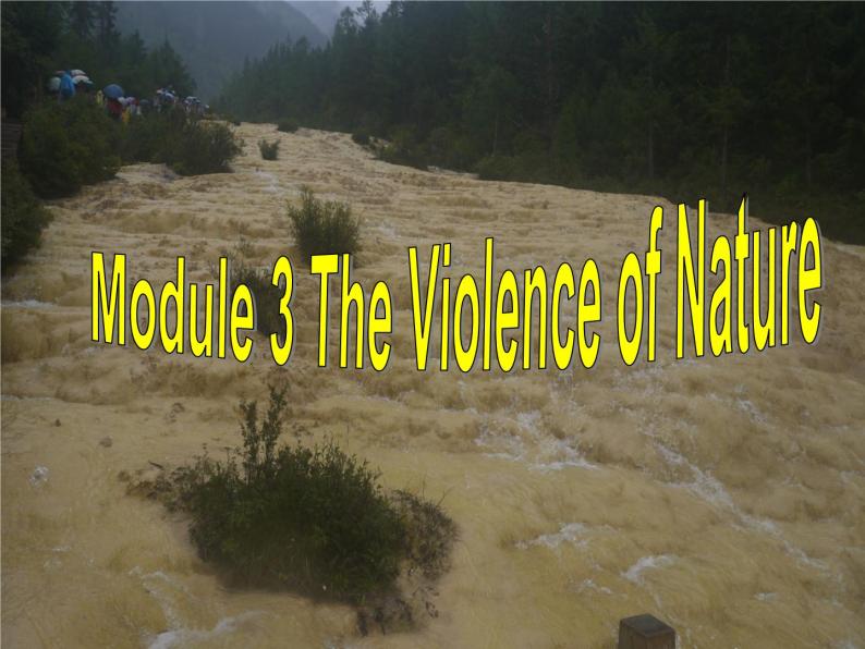 Module 3 The Violence of Nature Listening and Vocabulary & Pronunciation & Everyday English PPT课件02