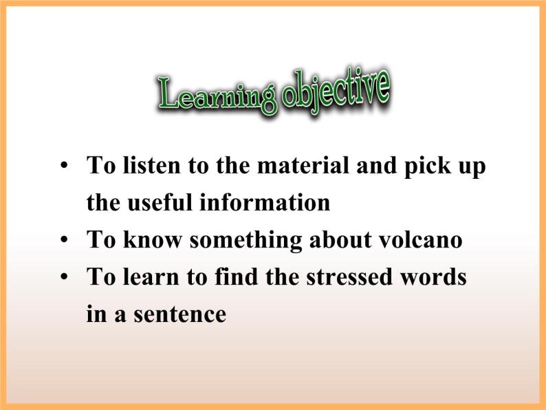 Module 3 The Violence of Nature Listening and Vocabulary & Pronunciation & Everyday English PPT课件04