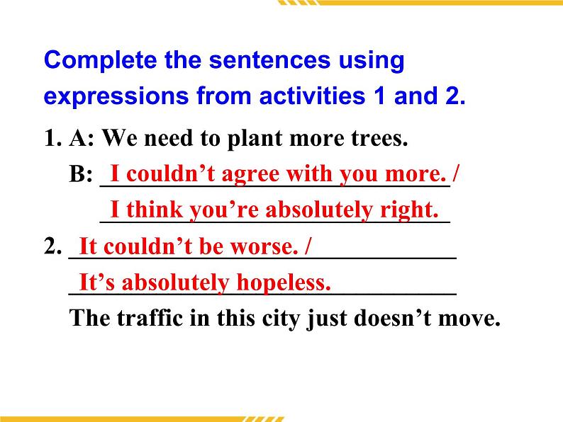 Module 4 Sandstorms in Asia Pronunciation and Function, Speaking & Everyday English PPT课件第8页