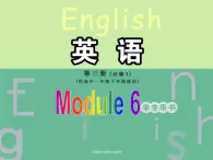 Module 6 Old and New Speaking and Listening PPT课件