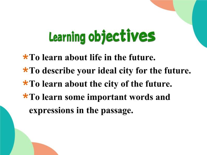 Module 1 Life in the Future Introduction and Reading  PPT 课件04
