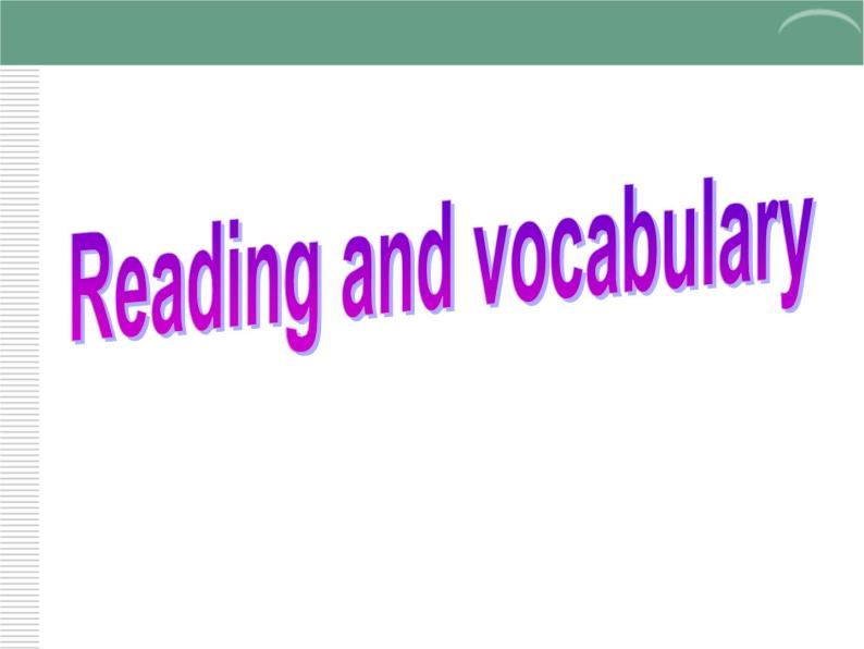 外研版 / 必修1 Module 6 The Internet and Telecommuniation Reading and Vocabulary PPT课件03
