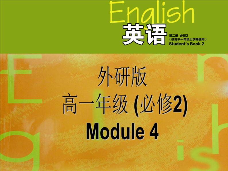外研版 必修2 Module 4 Fine Arts-Western, Chinese and Pop Arts GrammarＰＰＴ课件01