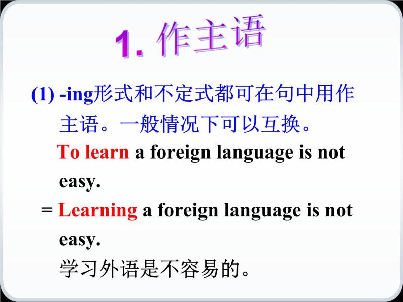 外研版 必修2 Module 4 Fine Arts-Western, Chinese and Pop Arts GrammarＰＰＴ课件04