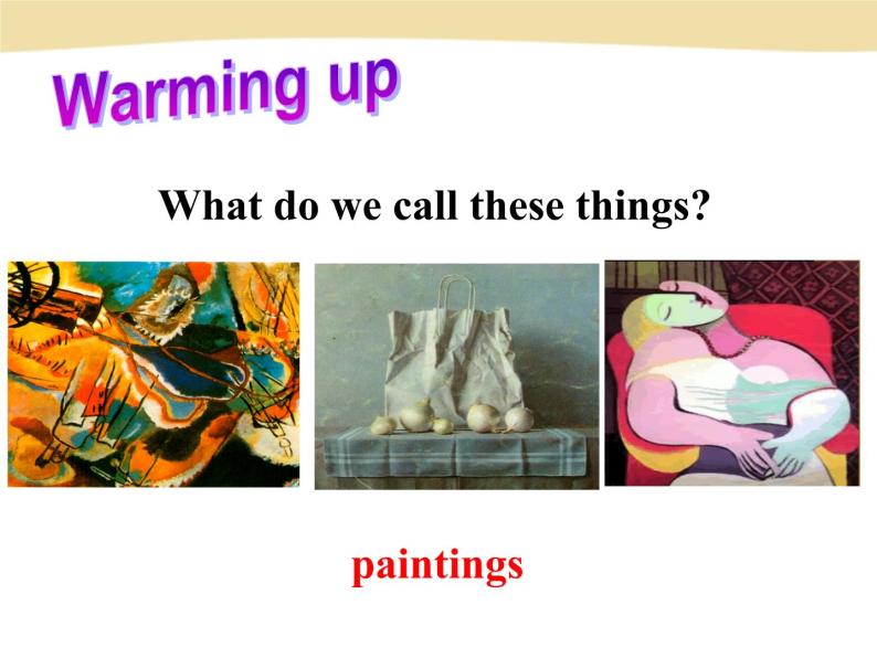 外研版 必修2 Module 4 Fine Arts-Western, Chinese and Pop Arts Introduction　ＰＰＴ课件08