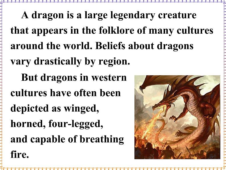 外研版英语必修4 Module 6 Unexplained Mysteries of the Natural World Cultural Corner & Writing PPT课件第6页