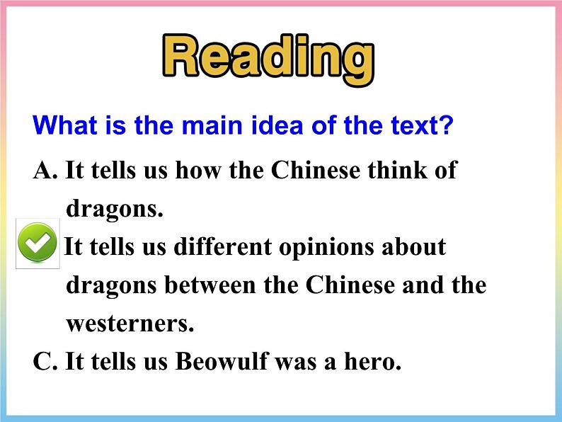 外研版英语必修4 Module 6 Unexplained Mysteries of the Natural World Cultural Corner & Writing PPT课件第8页