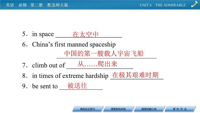 新教材北师大版英语必修第2册 UNIT 6 Period 6 PPT课件+练习05