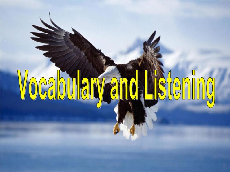 Module 6 Animals in Danger Vocabulary and Listening, Speaking, Everyday EnglishPPT课件03