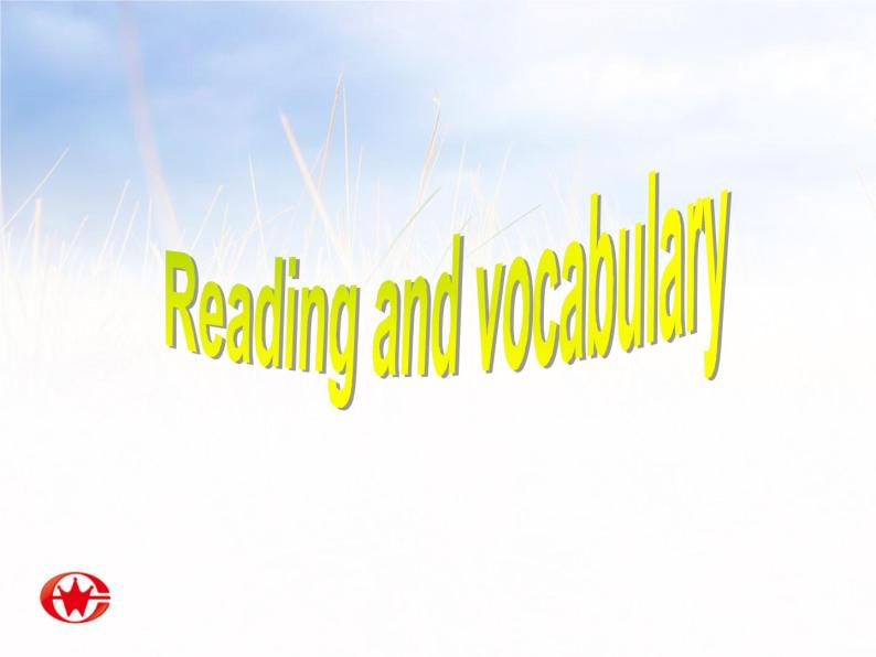 Module 1 Small Talk Reading and vocabulary PPT课件03