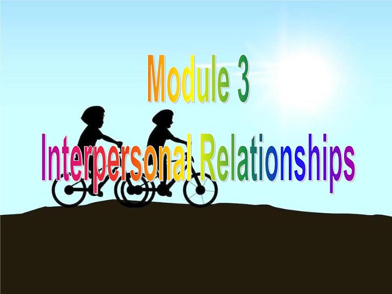 外研版英语 选修6 Module 3 Interpersonal Relationships-Friendship Introduction, Reading and Vocabulary PPT课件02