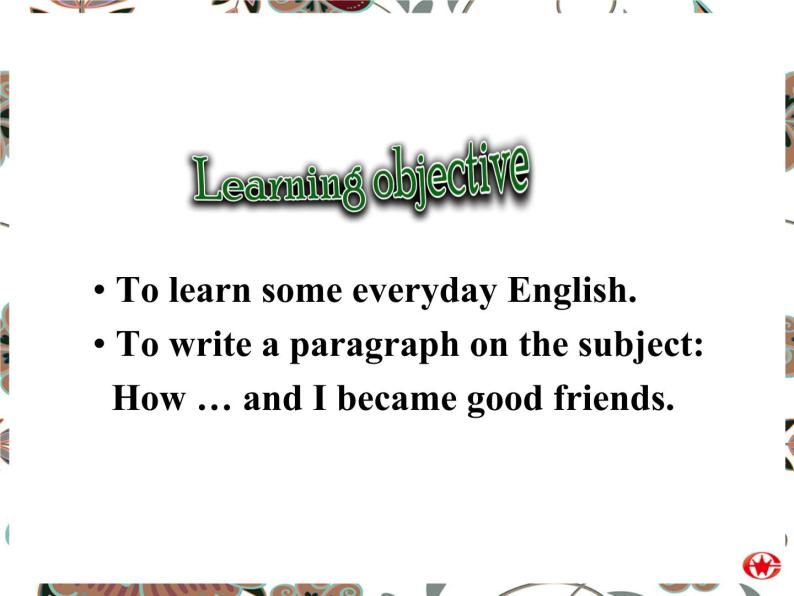 外研版英语 选修6 Module 3 Interpersonal Relationships-Friendship Everyday English & Writing PPT课件04