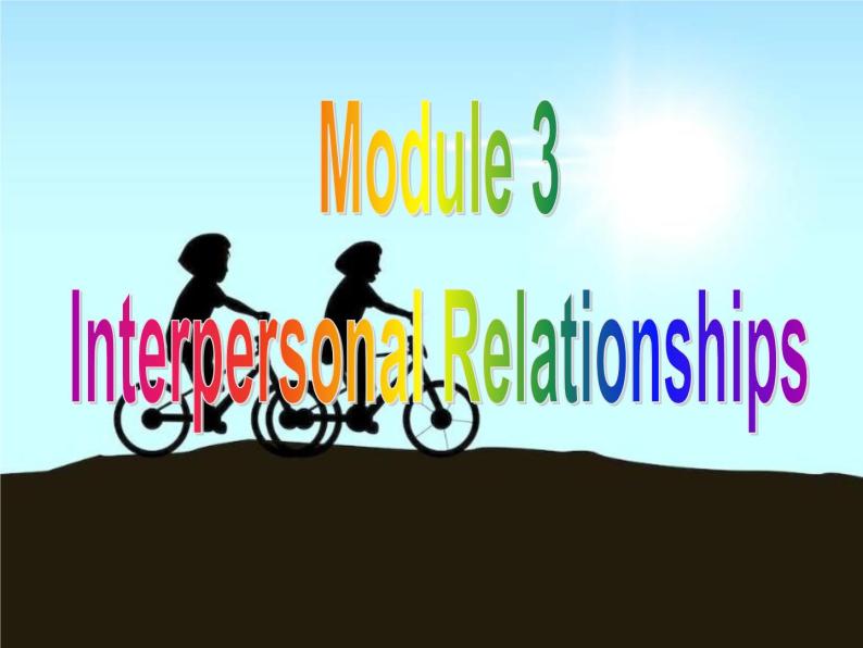 外研版英语 选修6 Module 3 Interpersonal Relationships-Friendship Language points PPT课件02