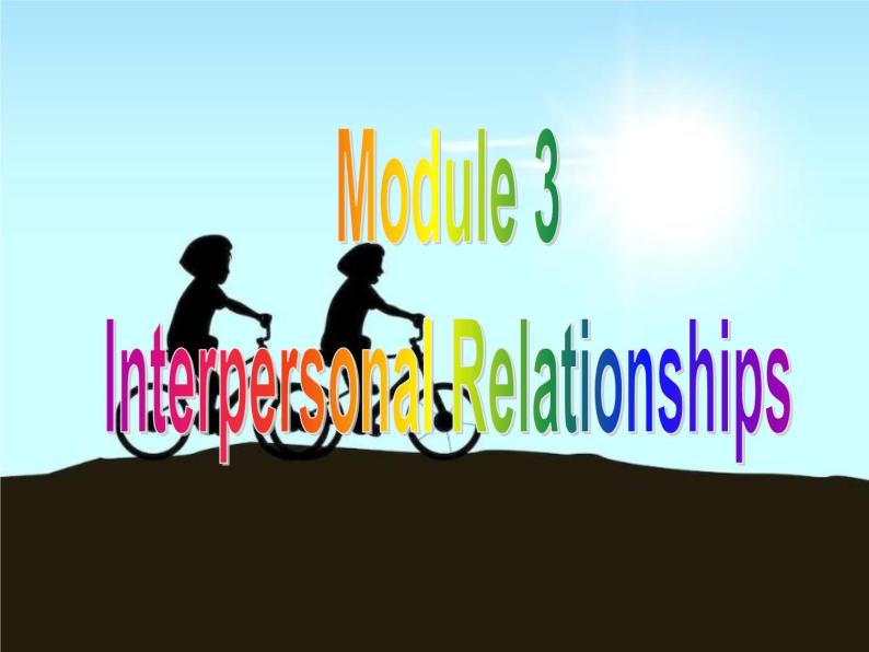 外研版英语 选修6 Module 3 Interpersonal Relationships-Friendship Reading practice PPT课件02