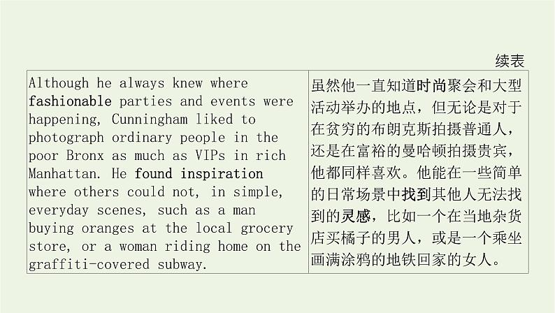 新教材高中英语Unit2Alife’sworkSectionⅠStartingout&Understandingideas课件外研版选择性必修第三册04