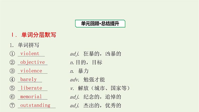 2022年新教材高中英语Unit3WarandpeaceSectionⅣExpandingyourworld课件外研版选择性必修第三册第2页