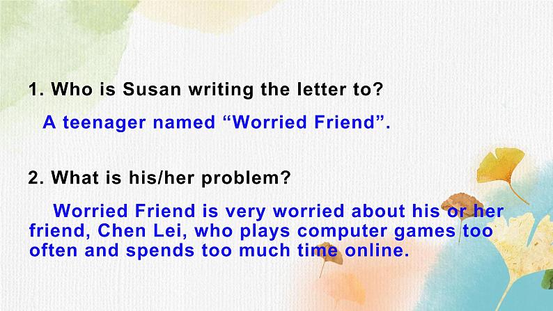 Unit 1 Write a letter of advice 课件-2021-2022学年高中英语人教版(2019)必修第一册06
