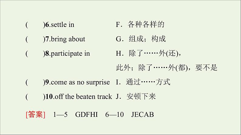 牛津译林版选择必修性必修第三册UNIT1 Wish you were here预习新知早知道1课件第5页