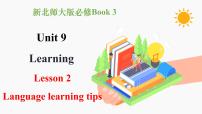 高中英语北师大版 (2019)必修 第三册Lesson 2 Language Learning Tips备课ppt课件