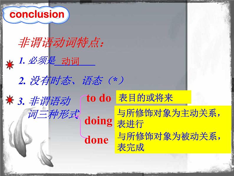 人教版高中语法复习之非谓语动词课件PPT04