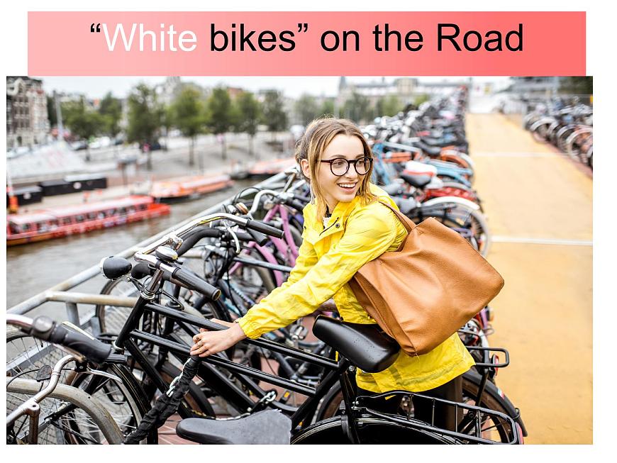 北師大版(2019)必修第三冊 Unit 8white bikes on the raod課件PPT第1頁