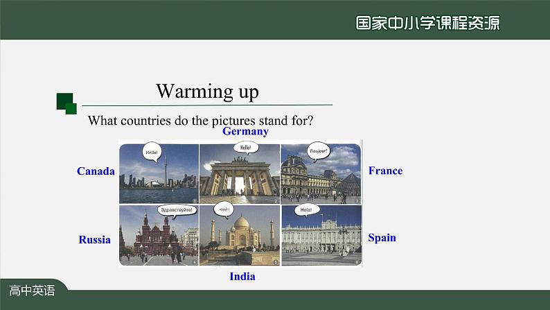 5.1高一【英语(人教版)】Unit5 Languages around the World Listening and Speaking-课件03