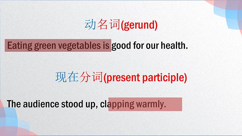 非谓语动词之动名词doing的用法 课件-2022届高三英语一轮复习第2页