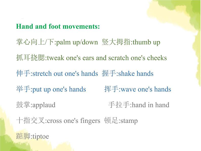 人教版高中英语选择性必修第一册unit 4 body language sectiona reading and thinking课件第8页