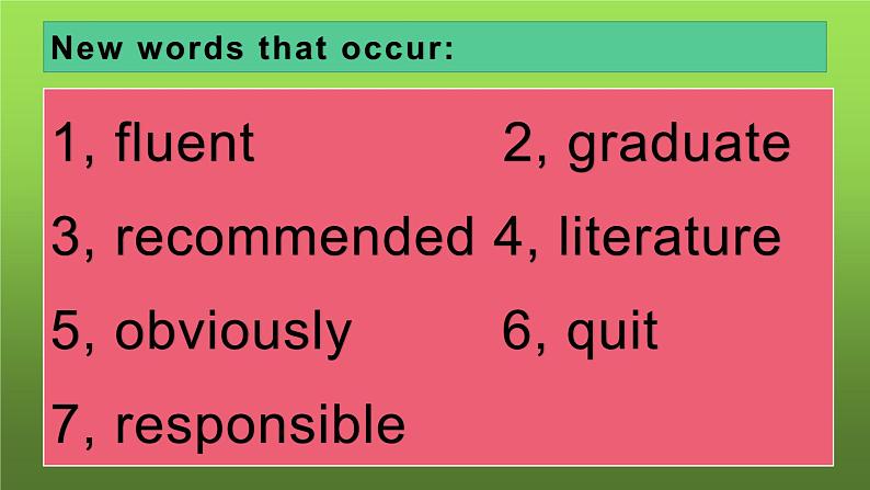 Unit1 Teenage Life Reading and Thinking课件第7页