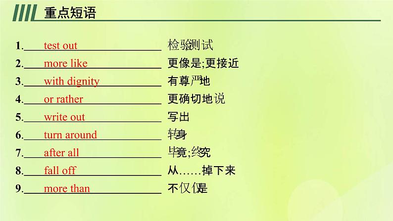 新人教版高中英语选择性必修第四册Unit1ScienceFiction单元重点小结课件05