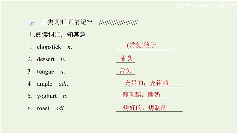 2022年高考英语一轮复习Module3ForeignFood课件外研版选修8第2页