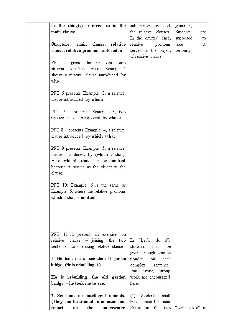 上外版2020高中英语必修二Unit 1 Nature Period 3教案03