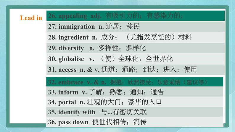 上外版2020高中英语必修二Unit 3 food Period 6 Reading B课件第4页