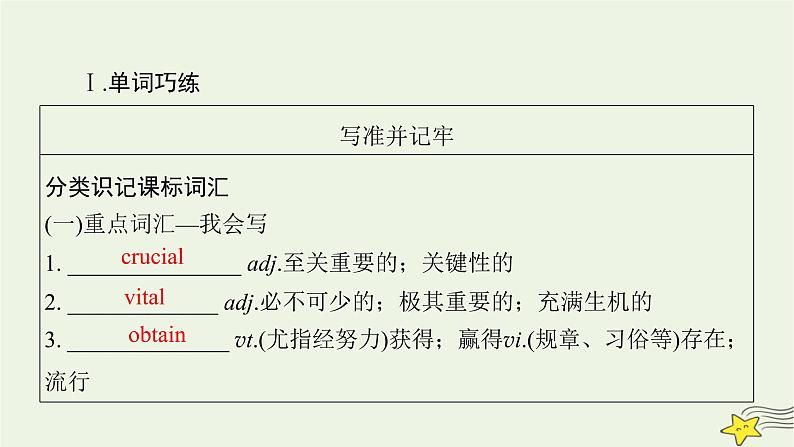 (新高考)2023版高考英语一轮总复习 Unit 1 people of achievement课件 新人教版选择性必修第一册第4页