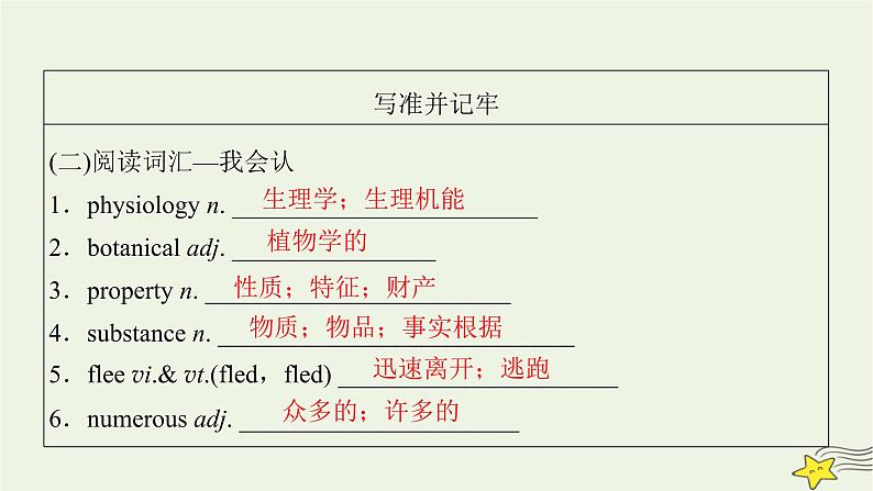 (新高考)2023版高考英语一轮总复习 Unit 1 people of achievement课件 新人教版选择性必修第一册第7页