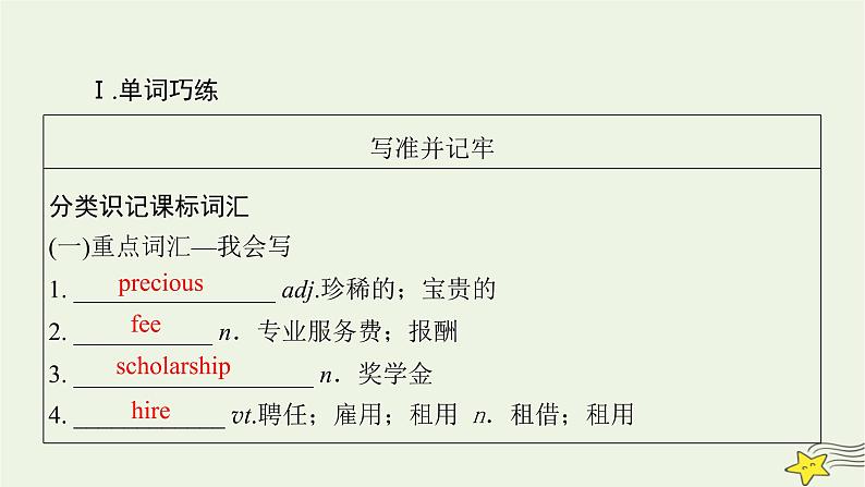 (新高考)2023版高考英语一轮总复习 Unit 2 morals and virtues课件 新人教版必修第三册第4页