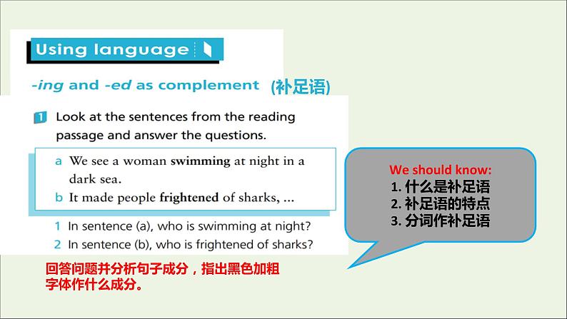 20212022版新教材高中英语Unit6EarthFirstPeriod2Usinglanguage课件外研版必修第二册第5页