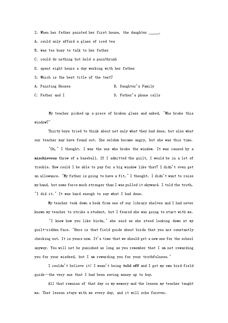 2020_2021学年高中英语寒假作业Unit1B卷含解析外研版选择性必修第一册02
