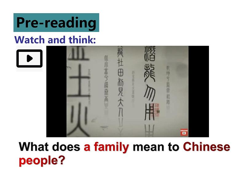 外研版(2019) 必修第一册Unit 3 Family matters Understanding ideas P26-27 PPT(共25张)02