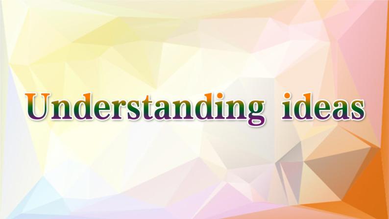 外研版 (2019) 必修一Uni1 A new start Understanding ideas 课件03