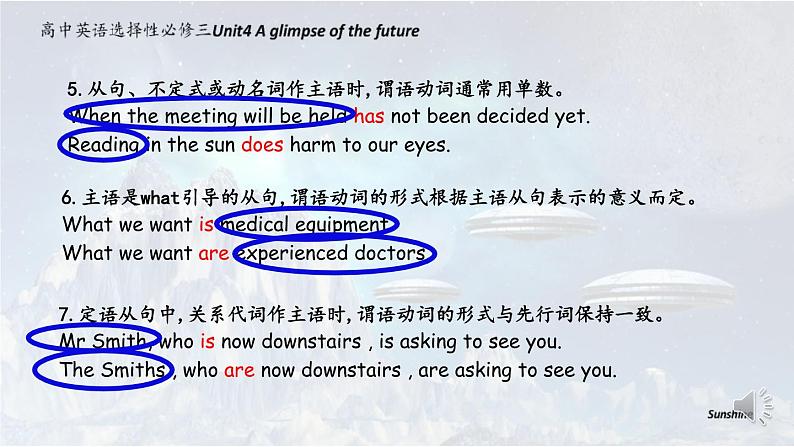 高中英语 选必B3 Unit4 A glimpse of the future 第三课时—Using Language 课件07