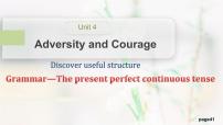 选择性必修 第三册Unit 4 Adversity and Course示范课ppt课件