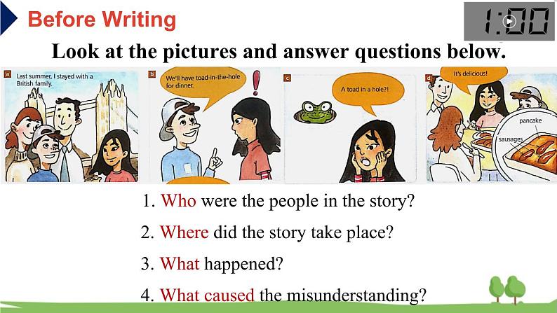 新外研必修一U2 课时6 Writing第8页