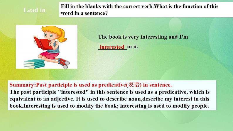 人教版 2019 高中必修2英语 Unit5 Music Period 3 Discovering Useful Structures 课件+学案+练习07